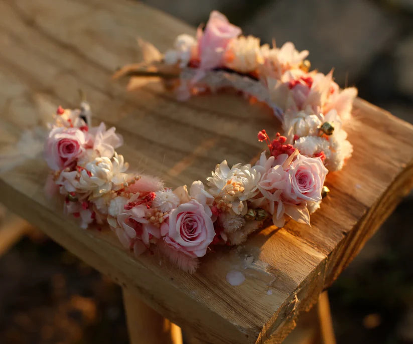 Dried Flower Crown, Workshop In Paris