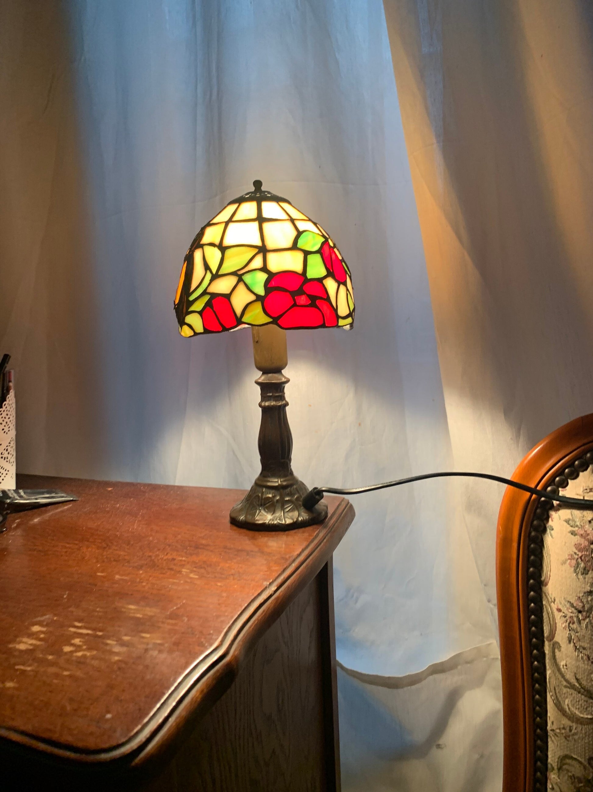 Juliana home living tiffany style flower design table lamp