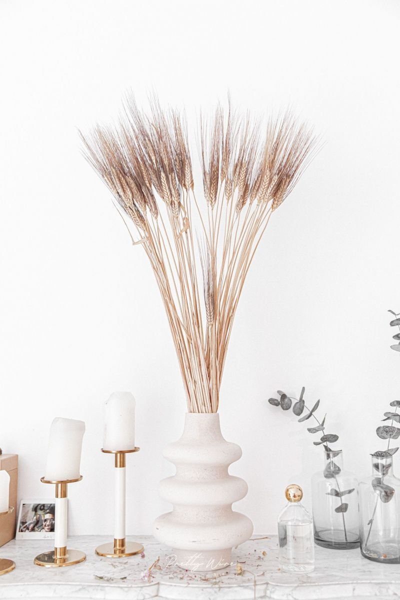 Black wheat bunch 120g, rustic decoration dried flower