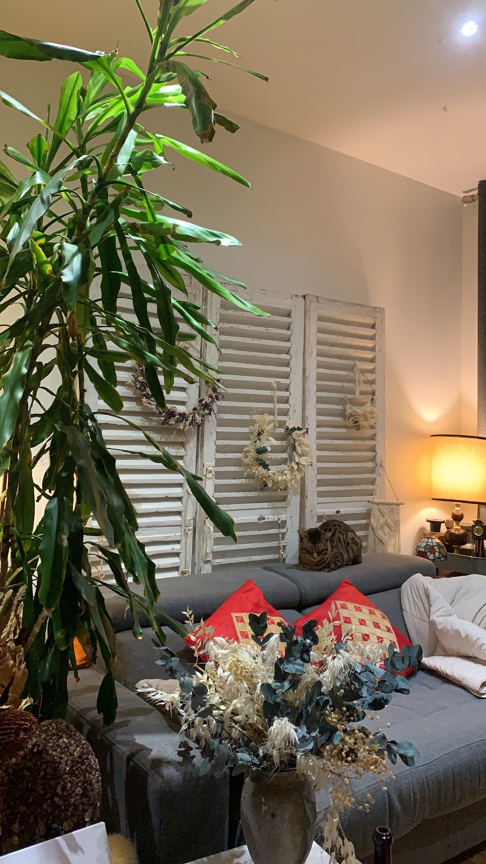 Couronne Heidi, wall decoration, rustic decor