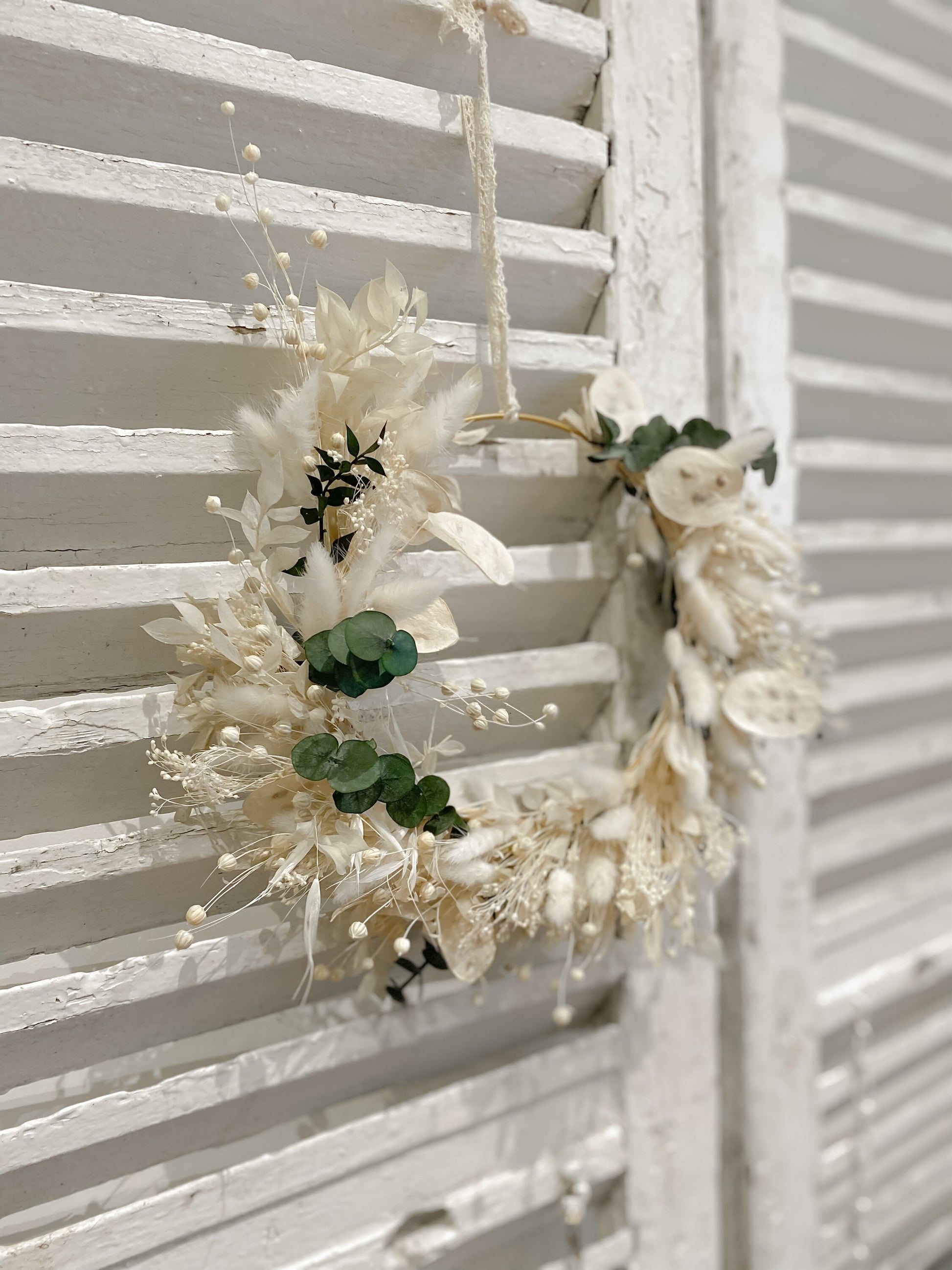 Couronne Heidi, wall decoration, rustic decor