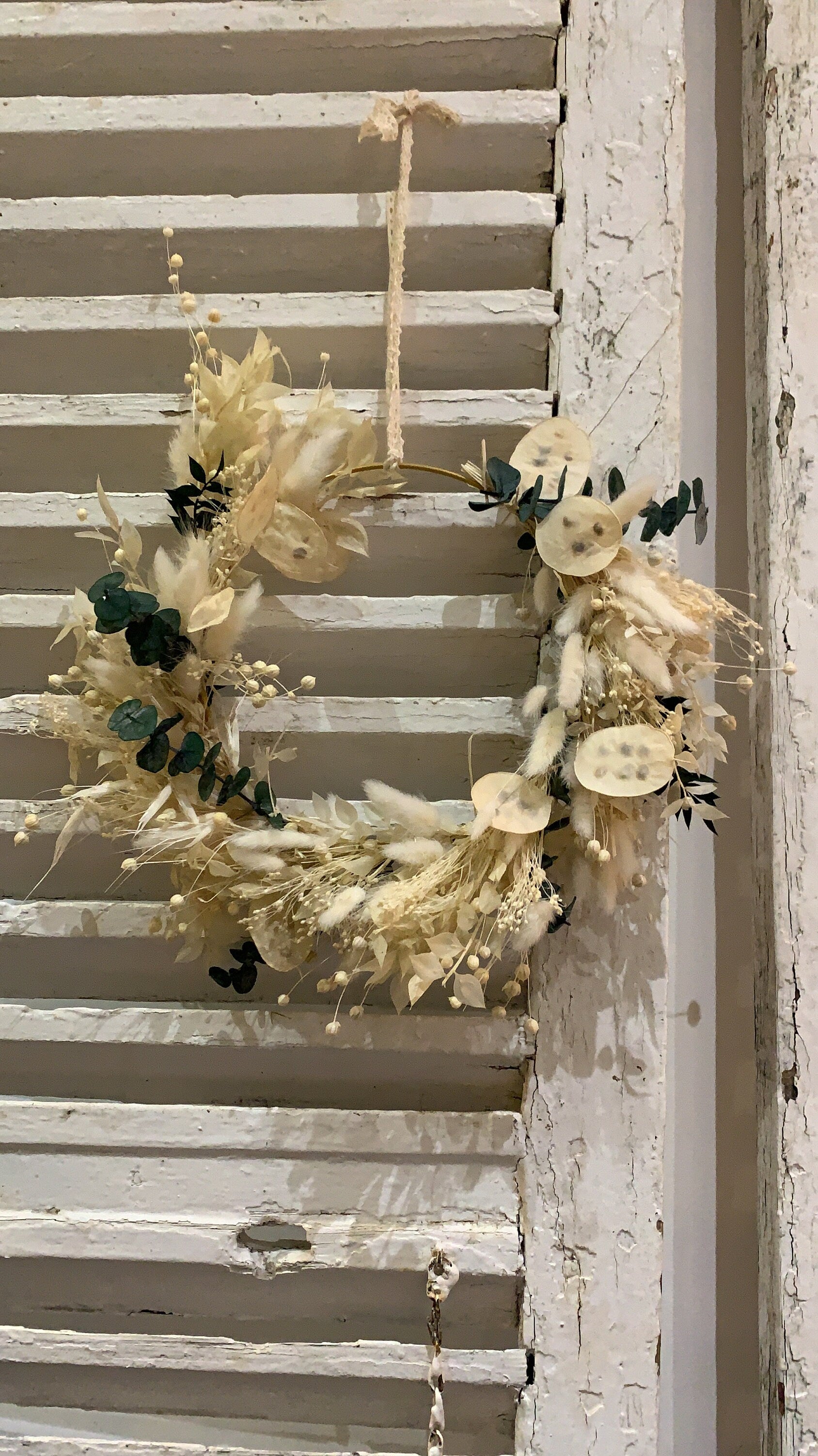 Couronne Heidi, wall decoration, rustic decor