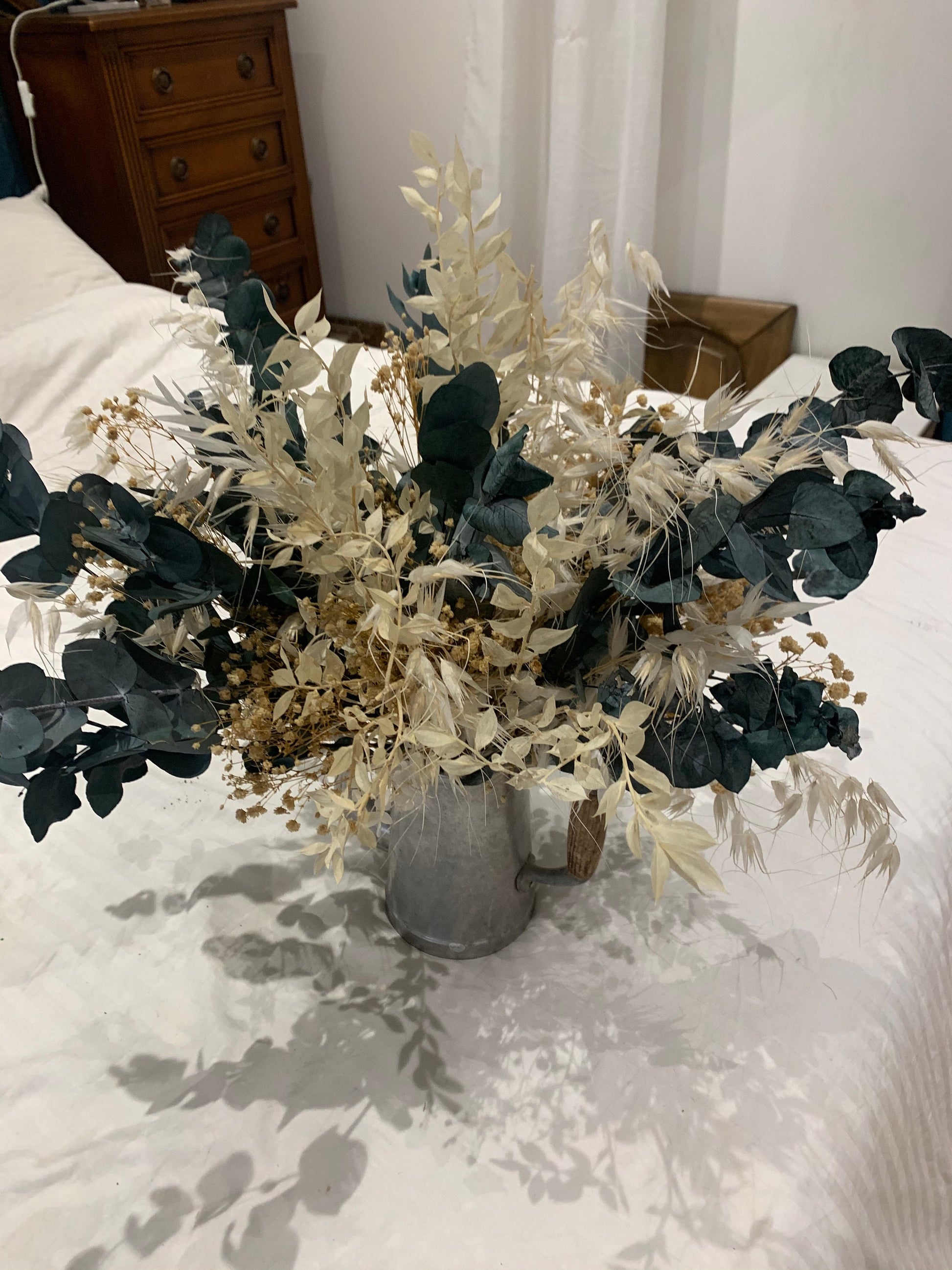 Antony green preserved bunch, rustic decoration,