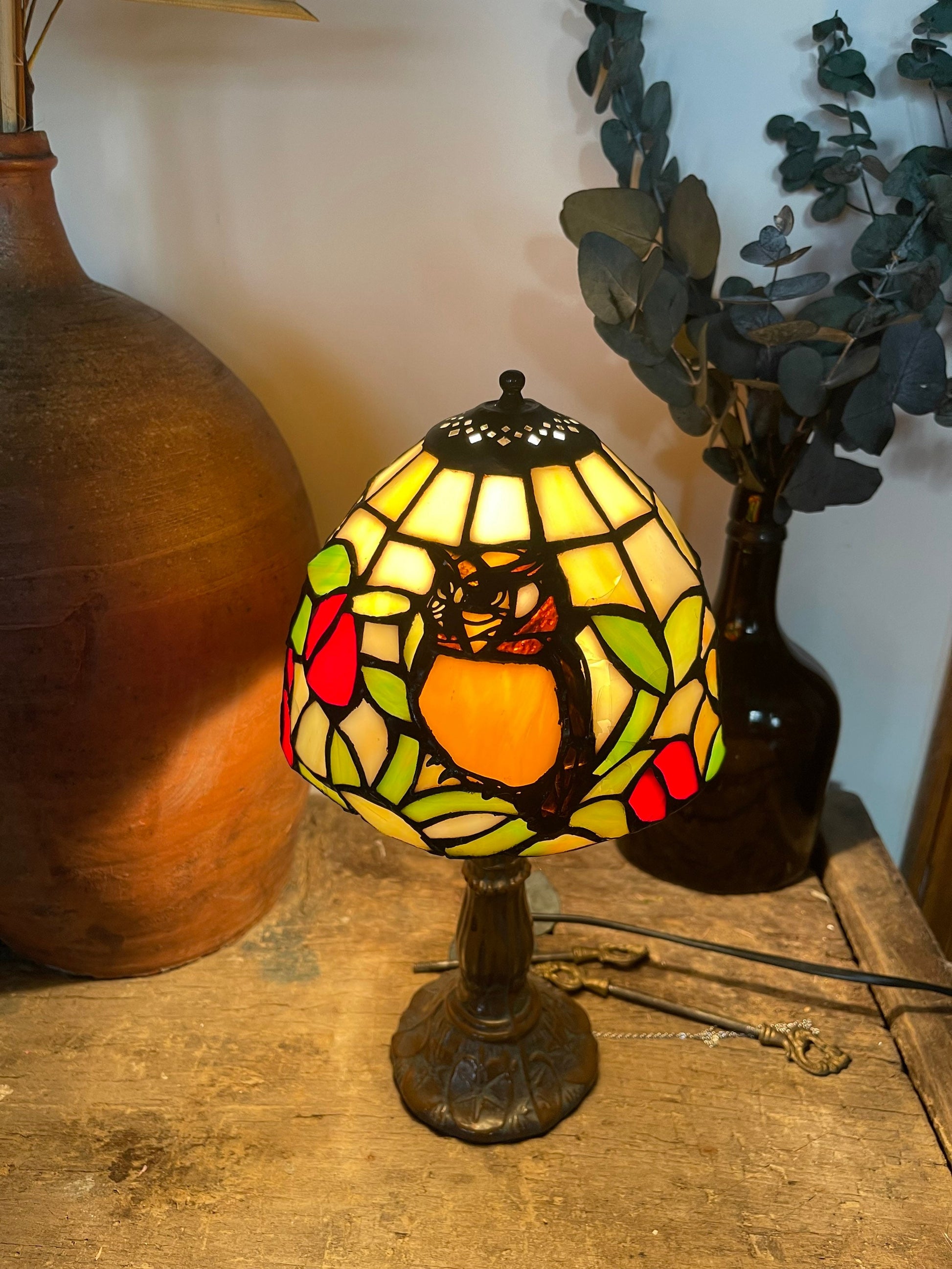 Juliana home living tiffany style flower design table lamp