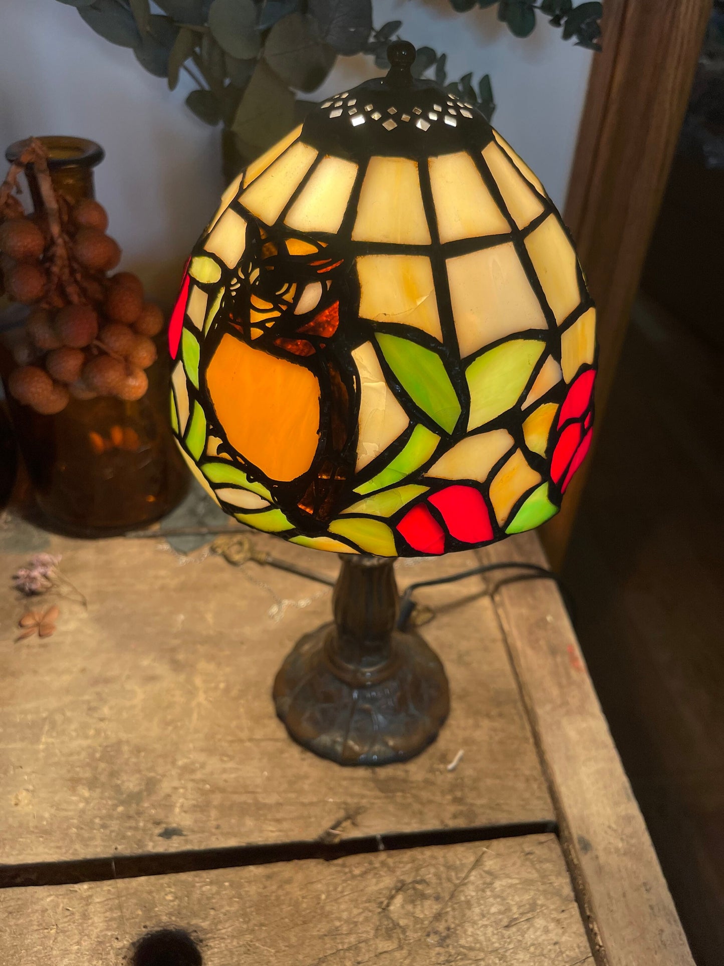 Juliana home living tiffany style flower design table lamp