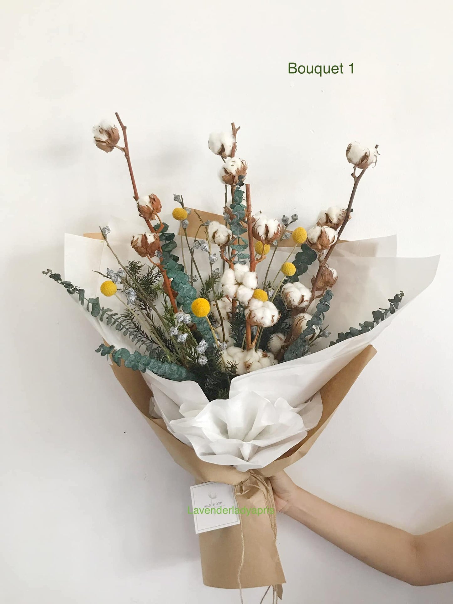 XL Bouquet LUXOR, composition floral, rustic bunch, composition