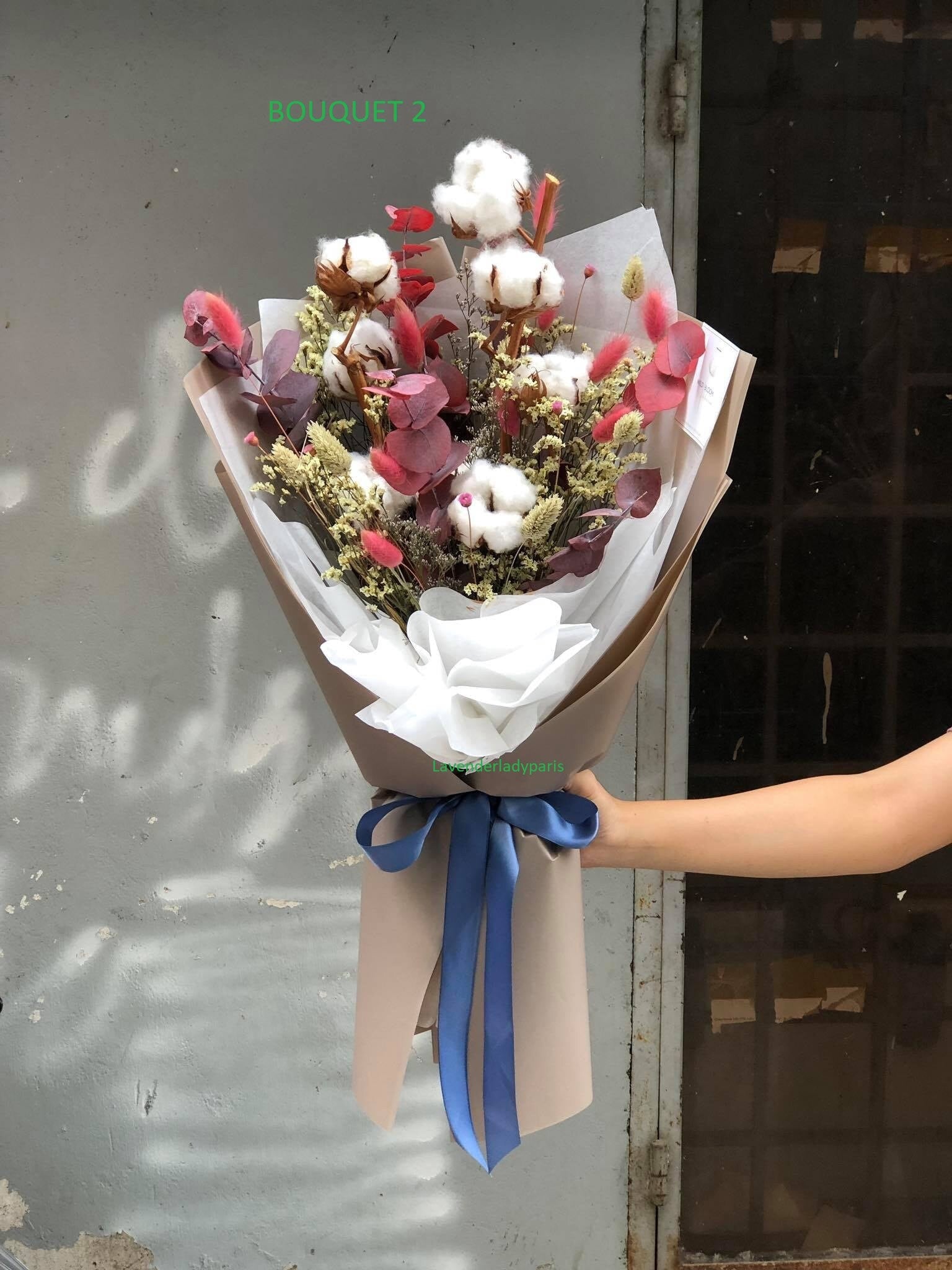 XL Bouquet LUXOR, composition floral, rustic bunch, composition