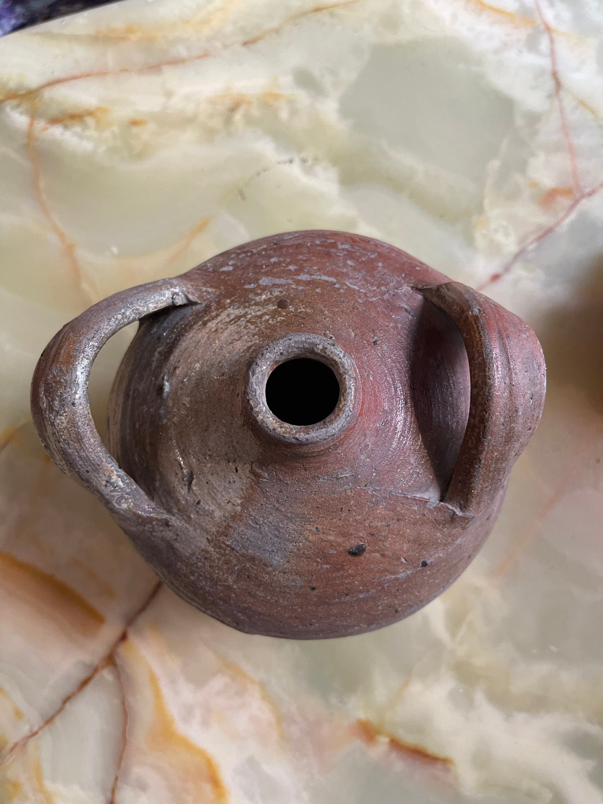 Large French sandstone carafe- French countryside / Ancient terracotta pottery