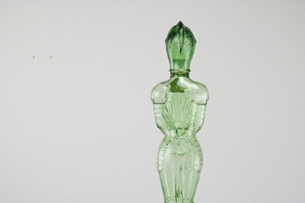 Rare bouteille de vins italienne Toscan en verre Chianti Decanter from Casa Vento Chianti, 1979 Made in Italy