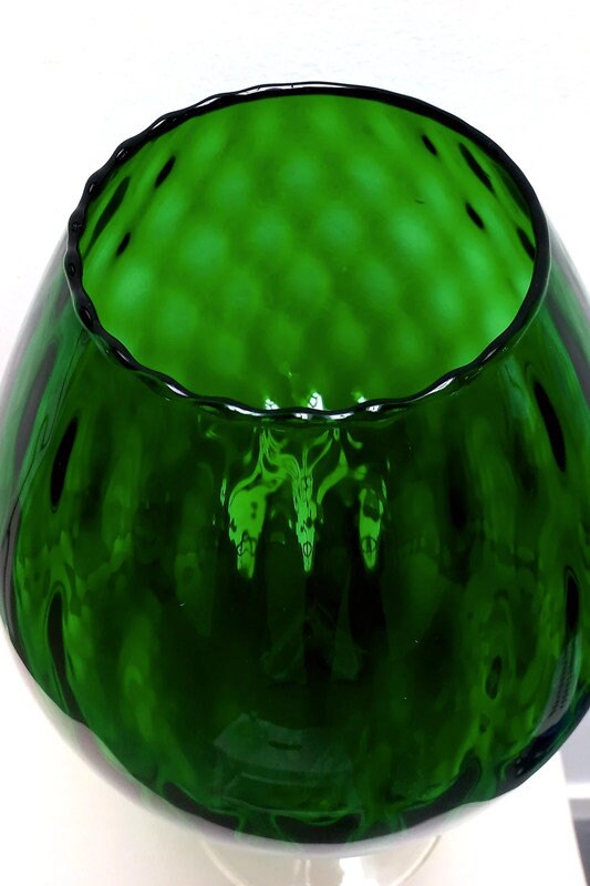 Ancien Mid Century Italian Empoli Glass - Pack of 2 - since 1960s