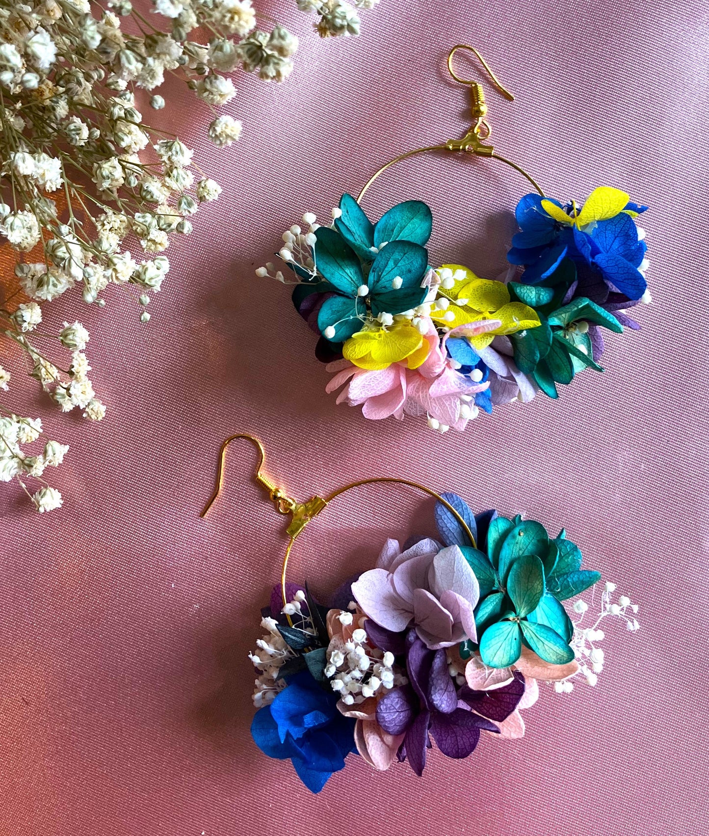 KYLIE Floral Earrings DIY