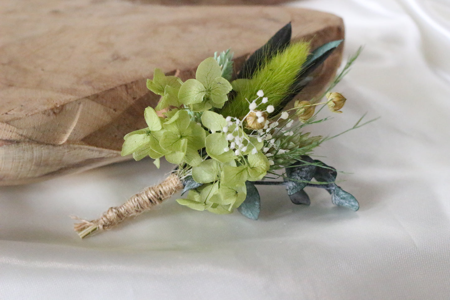 Preserved Flower Buttonholes workshop