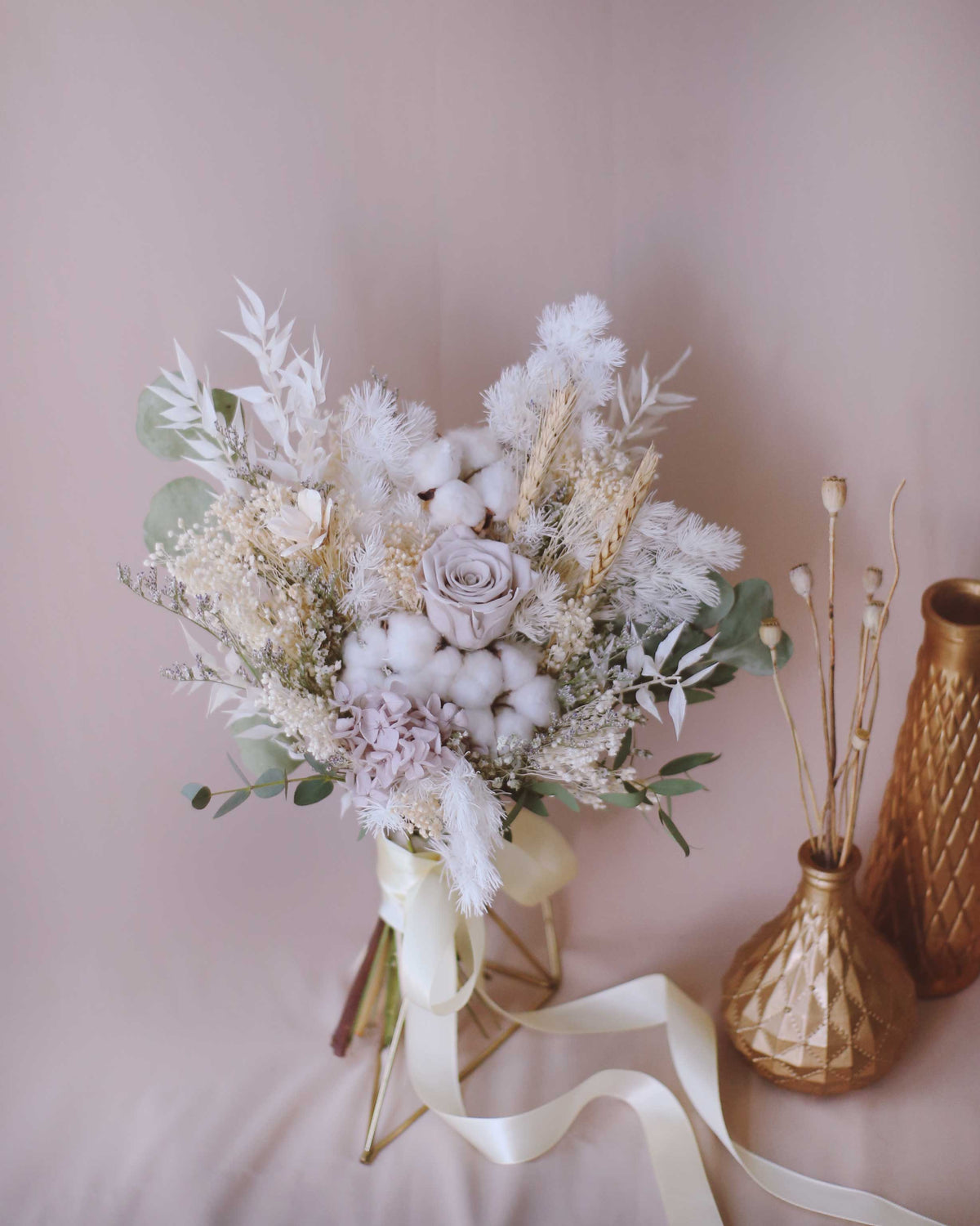 Eternal Khaki Bridal Bouquet