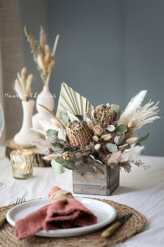 Atelier de fabrication de centres de table floraux