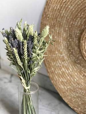 Provence mini bunch dried flower, home decoration, DIY