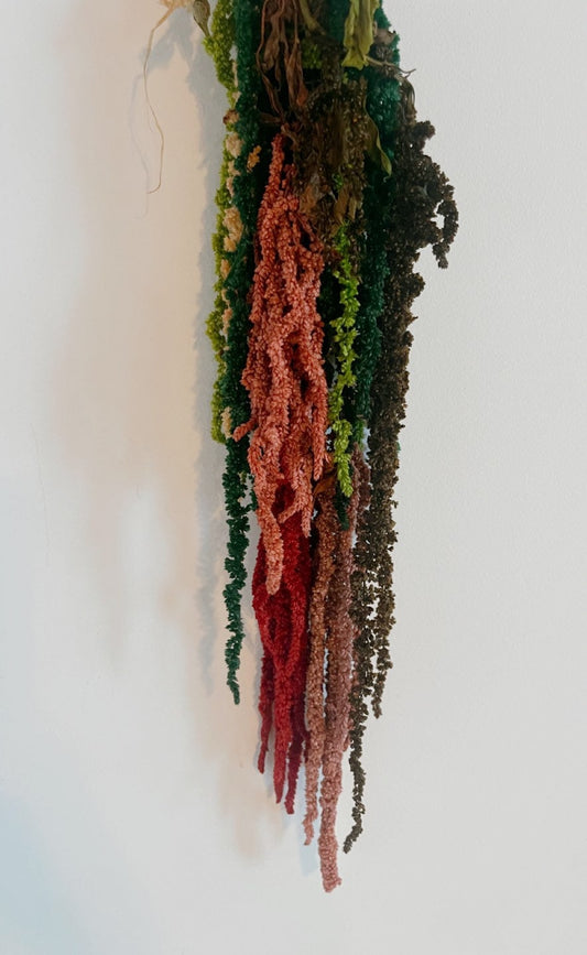 Mini mix color Hanging amaranthus , wall decor, ceiling decoration H30cm