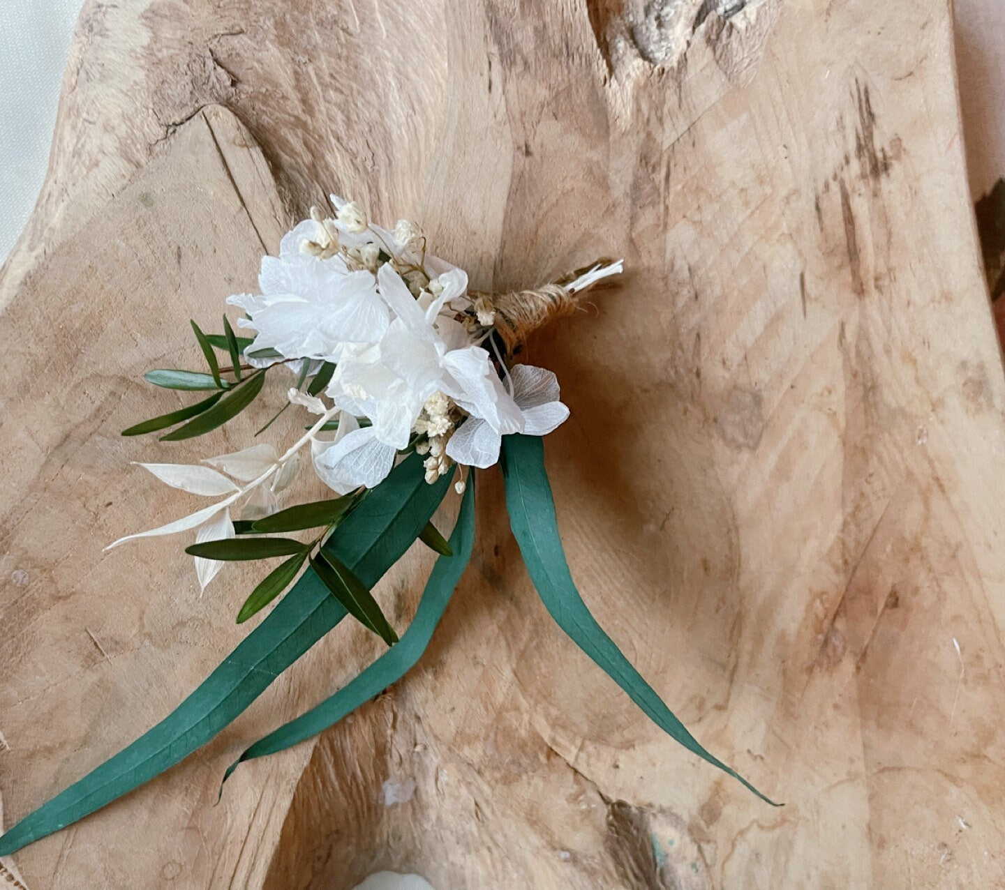 Greenery boutonniere preserved foliage mix dried flower, bridal accessories, wedding DYI